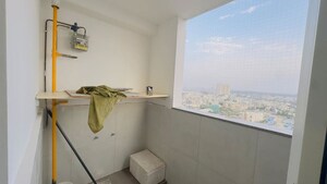 Bathroom in 3 BHK Apartment at Rajapushpa Provincia, Narsingi – for Rent