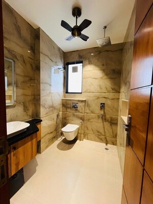 Washroom in 4 BHK Builder Floor at Anant Raj Ashok Estate, Sector 63a – for Sale