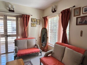 Living Room in 4 BHK Independent House at Forest Trails Cascade And Crescent, Bhugaon – for Sale