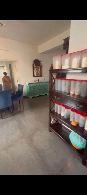 Kitchen in 3 BHK Builder Floor at Hrbr Layout – for Rent