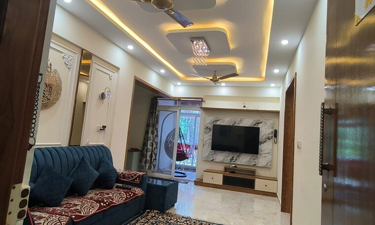 Living Room, corbital-snow-white 3 Bedroom 1566 Sq.Ft. Apartment In Horamavu Agara Bangalore 10354918
