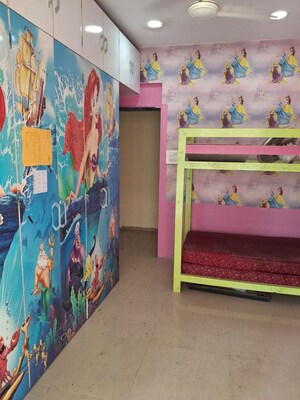 Bedroom in 2 BHK Apartment at Mahaavir Heritage, Kharghar Sector 35g – for Sale