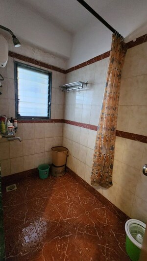 Bathroom in 1 BHK Apartment at Lokhandwala Residency, Worli – for Rent
