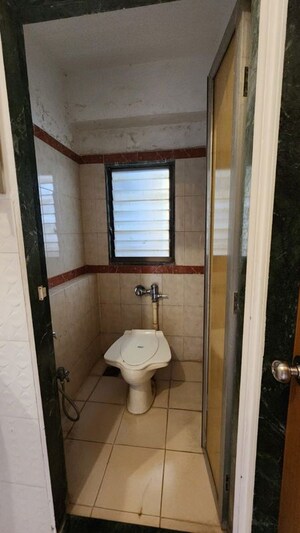 Bathroom in 1 BHK Apartment at Lokhandwala Residency, Worli – for Rent
