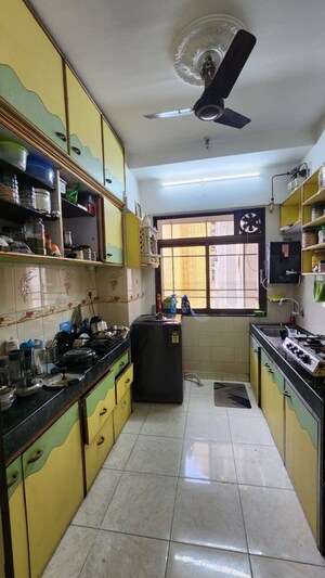Kitchen in 1 BHK Apartment at Lokhandwala Residency, Worli – for Rent