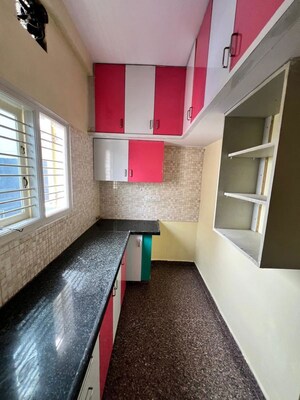 Kitchen in 2 BHK Builder Floor at Akshya Nagar – for Rent