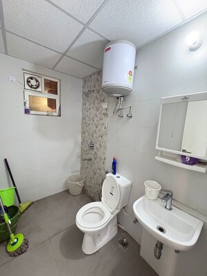 Bathroom in 3 BHK Apartment at Signature Global City, Sector 37d – for Rent