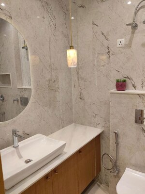 Bathroom in 4 BHK Builder Floor at BPTP Astaire Gardens, Sector 70a – for Sale