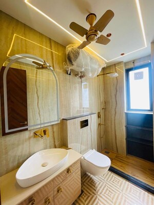 Bathroom in 4 BHK Builder Floor at BPTP Astaire Gardens, Sector 70a – for Sale
