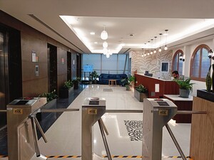  Co-working Space – Entrance View at Meenakshi Techpark, Gachibowli - for Rent