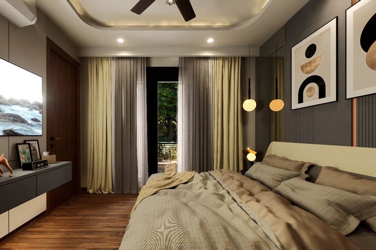 Bedroom, bptp-astaire-gardens 4 Bedroom 270 Sq.Yd. Builder Floor In Sector 70a Gurgaon 10355067