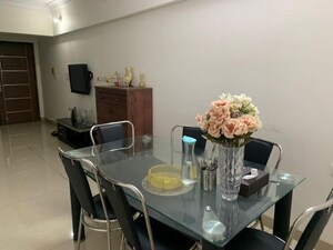Dining Room in 3 BHK Apartment at Yarrow Apartment, Powai – for Rent