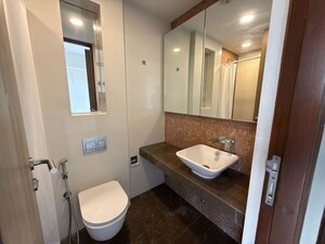 Bathroom in 3 BHK Apartment at Lodha The Park, Worli – for Rent