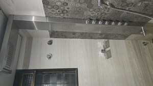 Bathroom in 3 BHK Apartment at Vastulabh CHS, Andheri East – for Rent