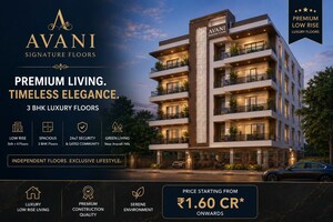 3 BHK Builder Floor – Exterior View View at NS Avani Signature Floors, Sohna Sector 2 - for Sale