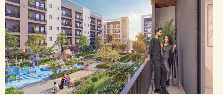 Garden, ns-avani-signature-floors 3 Bedroom 1329 Sq.Ft. Builder Floor In Sohna Sector 2 Gurgaon 10355066
