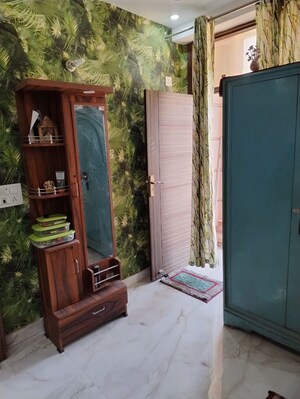Bedroom in 2 BHK Builder Floor at Chattarpur – for Rent