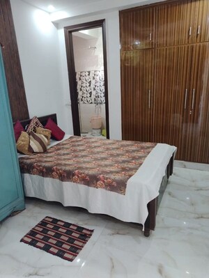 Bedroom in 2 BHK Builder Floor at Chattarpur – for Rent