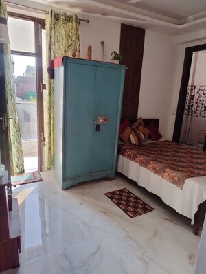 Bedroom in 2 BHK Builder Floor at Chattarpur – for Rent
