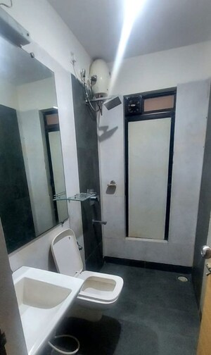 Bathroom in 2 BHK Apartment at Tharwani Rosewood Heights, Kharghar Sector 10 – for Sale