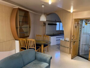 Living Room in 3 BHK Apartment at Vanaz Corner, Kothrud – for Rent