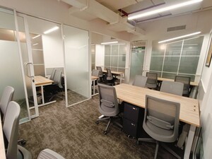 Team Area in  Office Space at Meenakshi Bamboos, Gachibowli – for Rent
