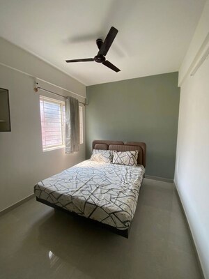 Bedroom in 1 BHK Apartment at Keerthana Residency, Kadubeesanahalli – for Rent