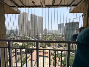 Balcony in 1 BHK Apartment at Shraddha Valencia, Kanjur Village – for Sale