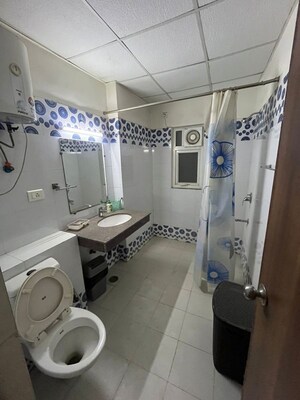 Bathroom in 4 BHK Apartment at Sunshine Helios, Sector 78 – for Rent