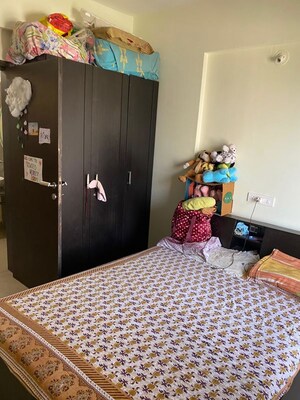 Bedroom in 3 BHK Apartment at Pebbles I, Bavdhan – for Rent
