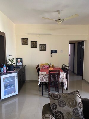 Living Room in 3 BHK Apartment at Pebbles I, Bavdhan – for Rent