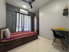 1 BHK + Pooja Room Apartment For Rent in Raunak Unnathi Woods