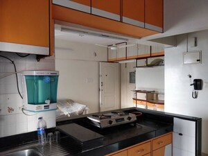 Kitchen in 1 BHK Apartment at Ajmera Bhakti Park, Bhakti Park – for Rent