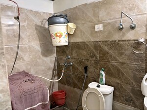 Bathroom in 2 BHK Apartment at Amrapali Castle, Chi V Greater Noida – for Rent