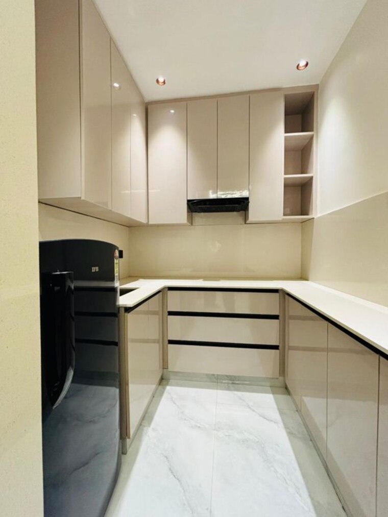 Kitchen, medi city 1 Bedroom 739 Sq.Ft. Builder Floor In Medi City Gurgaon 10355312