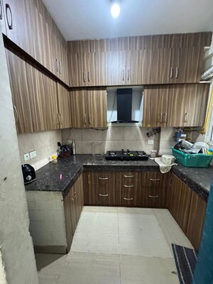 Kitchen in 2.5 BHK Apartment at Gaur City 5th Avenue, Sector 4 Greater Noida – for Rent
