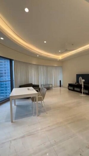 Living Room in 5 BHK Apartment at Lodha World View, Worli – for Rent