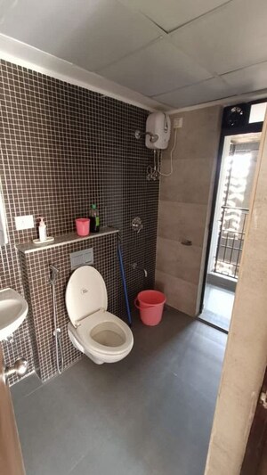 Bathroom in 1 BHK Apartment at Sweet Home CHS Bandra West, Bandra West – for Rent