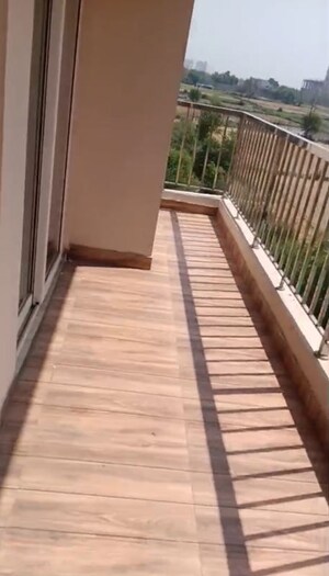 Balcony in 3 BHK Apartment at Uninav Utopia, Morti – for Rent
