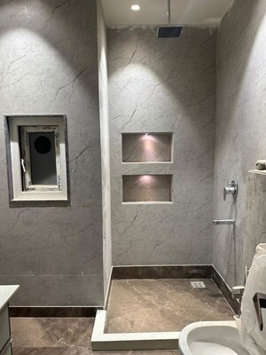Bathroom in 3 BHK Builder Floor at Rajouri Garden – for Rent