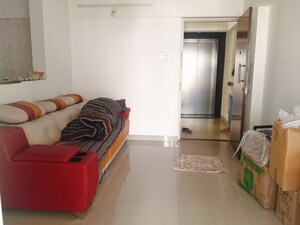 Living Room in 1 BHK Apartment at Godrej Horizon, Mohammadwadi – for Rent
