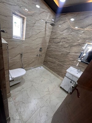 Bathroom in 4 BHK Apartment at Sector 12 Dwarka – for Rent