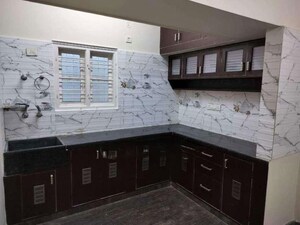 Kitchen in 2 BHK Builder Floor at Medahalli – for Rent