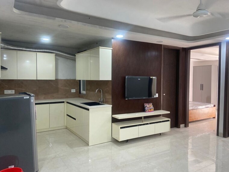 Living Room, saket 2 Bedroom 800 Sq.Ft. Builder Floor In Saket Delhi 10355478