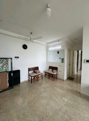 Living Room in 2 BHK Apartment at Everest World Lavender, Kolshet Road – for Rent