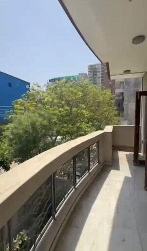 Balcony in 3 BHK Builder Floor at South City 1 – for Rent