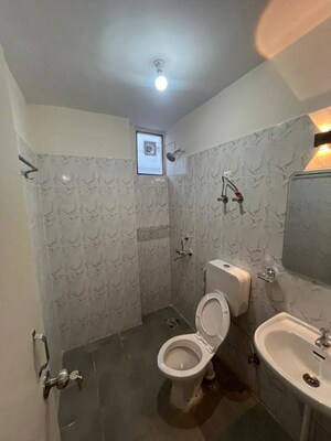 Bathroom in 3 BHK Apartment at IFCI Park View Apartment, Sector 46 – for Rent