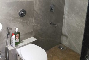 Bathroom in 3 BHK Apartment at Rohinton Guruprasad Divine Residency, Chembur – for Rent