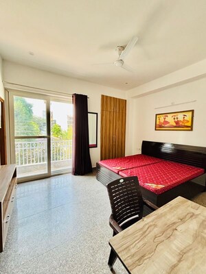 Bedroom in 1 RK Builder Floor at Sector 42 – for Rent