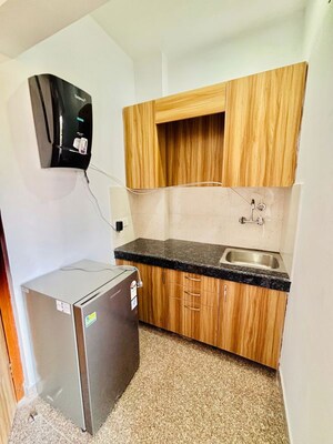 Kitchen in 1 RK Builder Floor at Sector 42 – for Rent